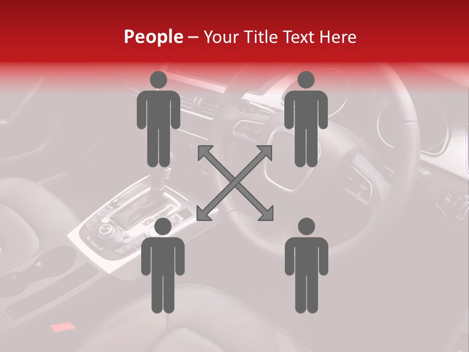Speed Control Car PowerPoint Template