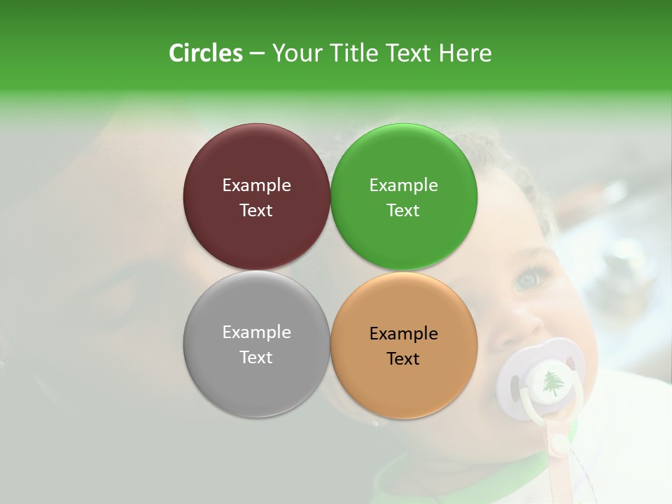 Daughter Stunning Love PowerPoint Template