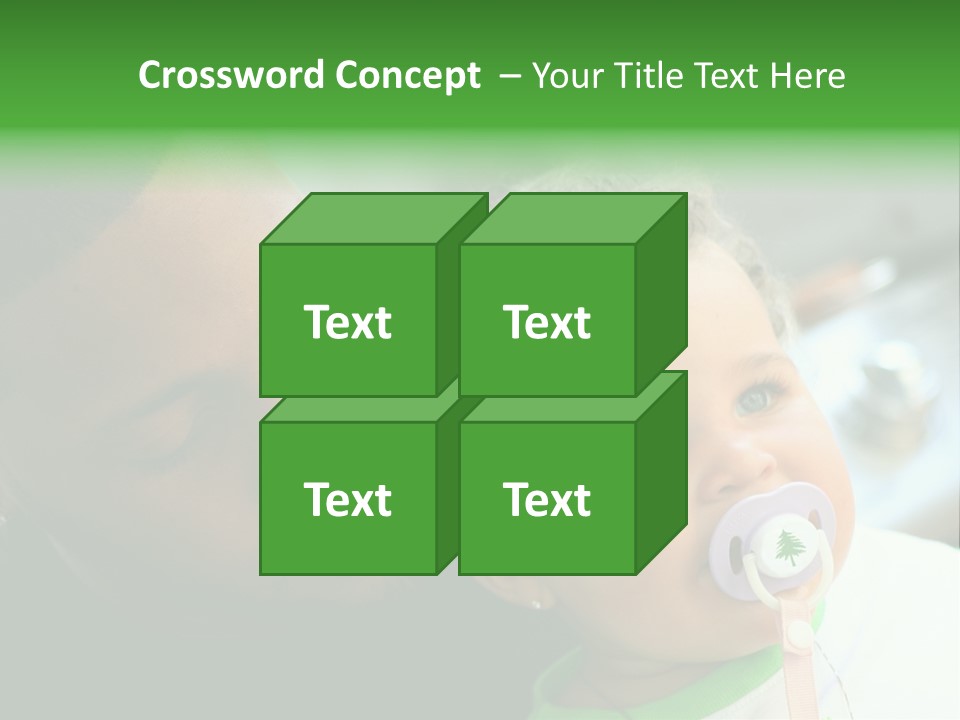 Daughter Stunning Love PowerPoint Template