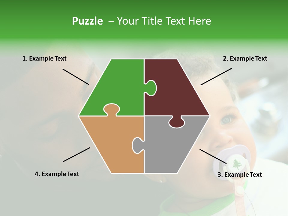 Daughter Stunning Love PowerPoint Template