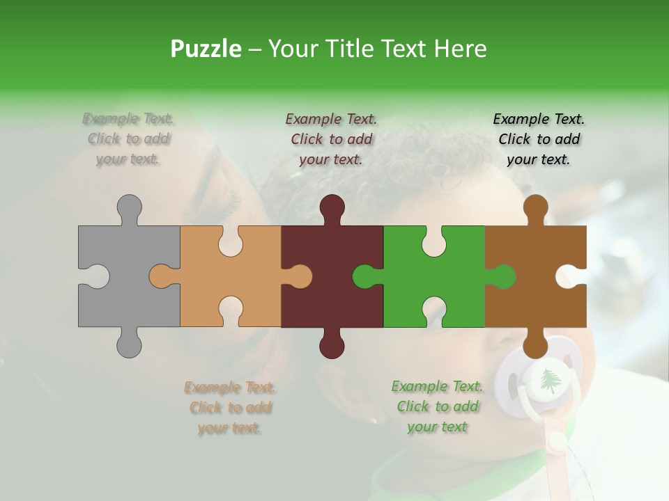 Daughter Stunning Love PowerPoint Template