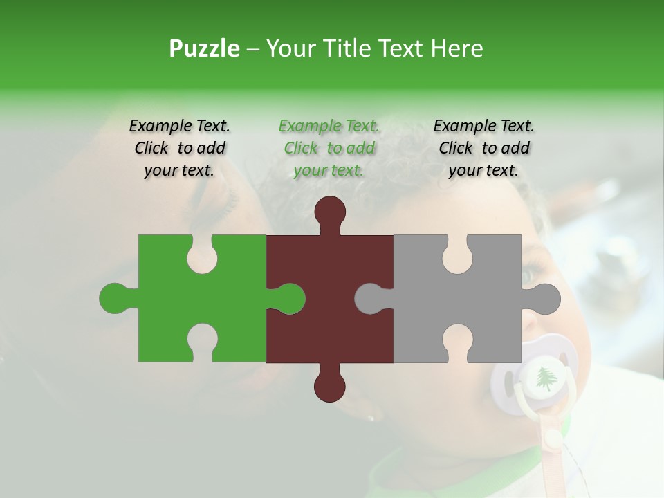 Daughter Stunning Love PowerPoint Template