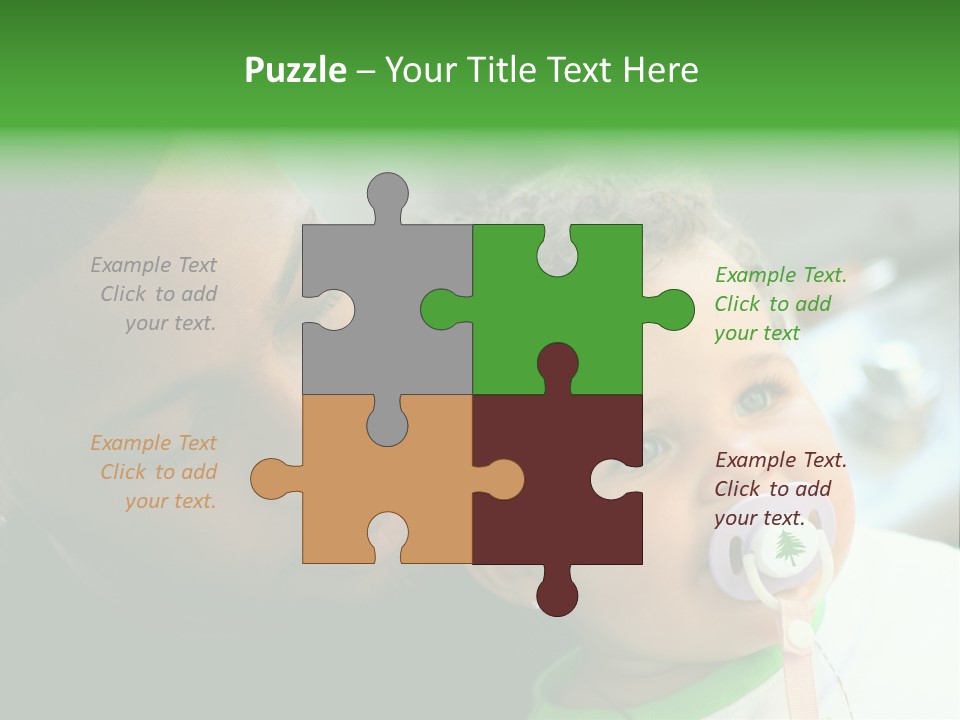 Daughter Stunning Love PowerPoint Template