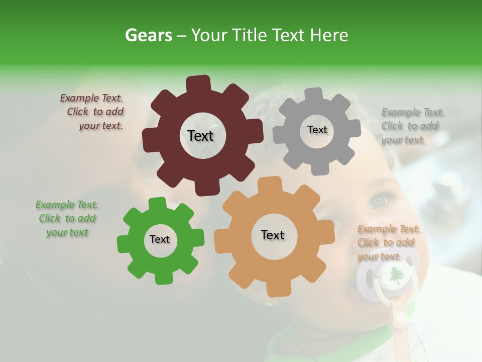 Daughter Stunning Love PowerPoint Template