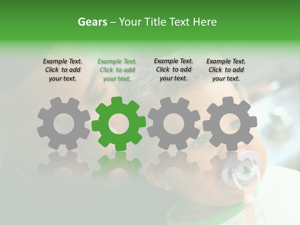 Daughter Stunning Love PowerPoint Template