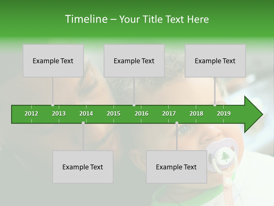 Daughter Stunning Love PowerPoint Template