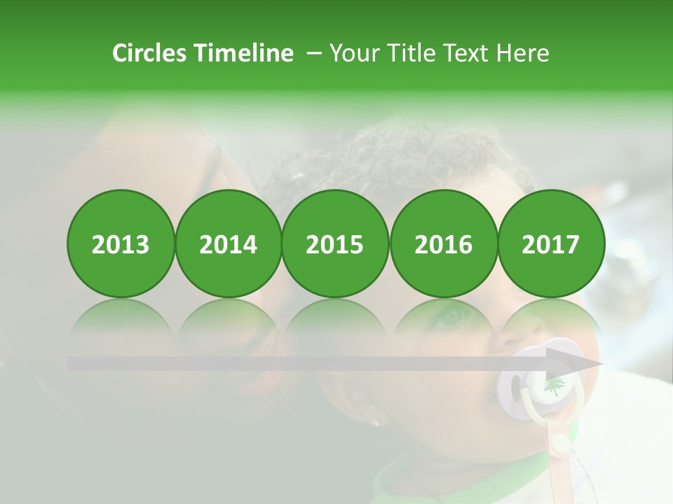 Daughter Stunning Love PowerPoint Template