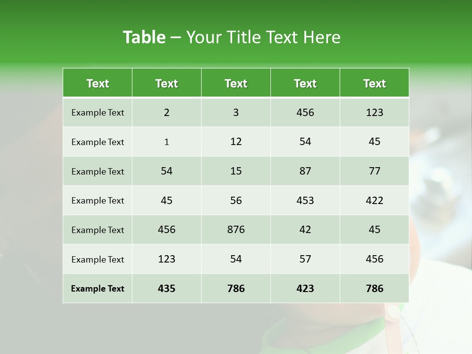 Daughter Stunning Love PowerPoint Template