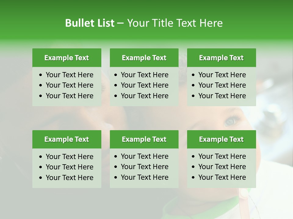 Daughter Stunning Love PowerPoint Template