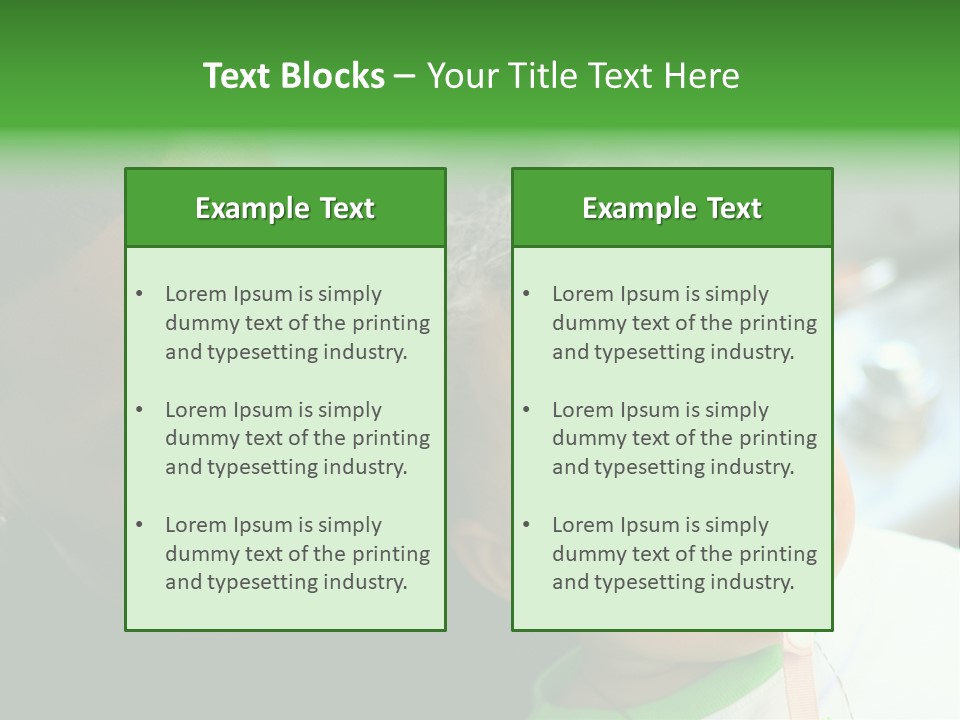 Daughter Stunning Love PowerPoint Template