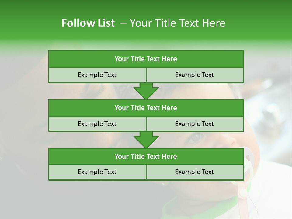 Daughter Stunning Love PowerPoint Template