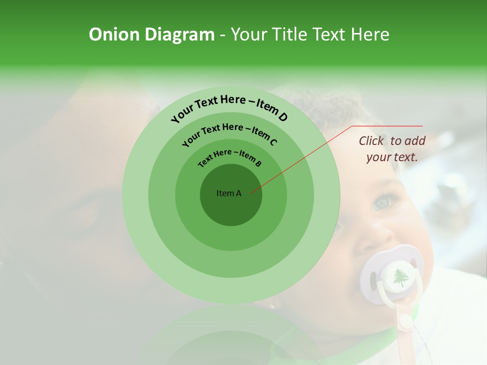 Daughter Stunning Love PowerPoint Template