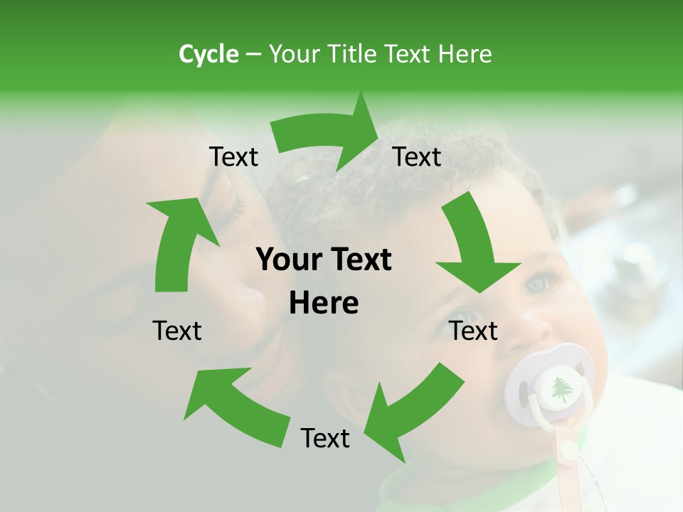 Daughter Stunning Love PowerPoint Template