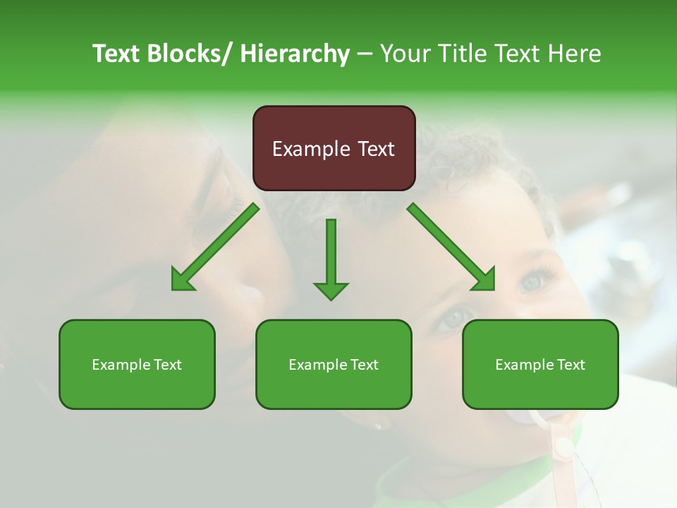 Daughter Stunning Love PowerPoint Template