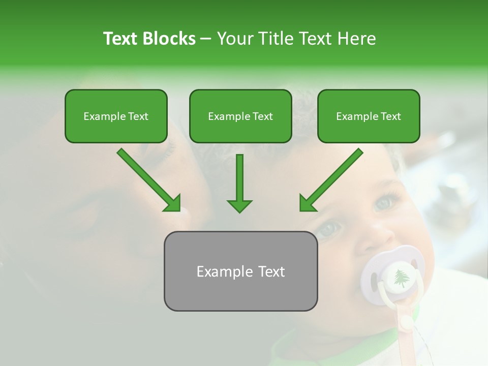 Daughter Stunning Love PowerPoint Template