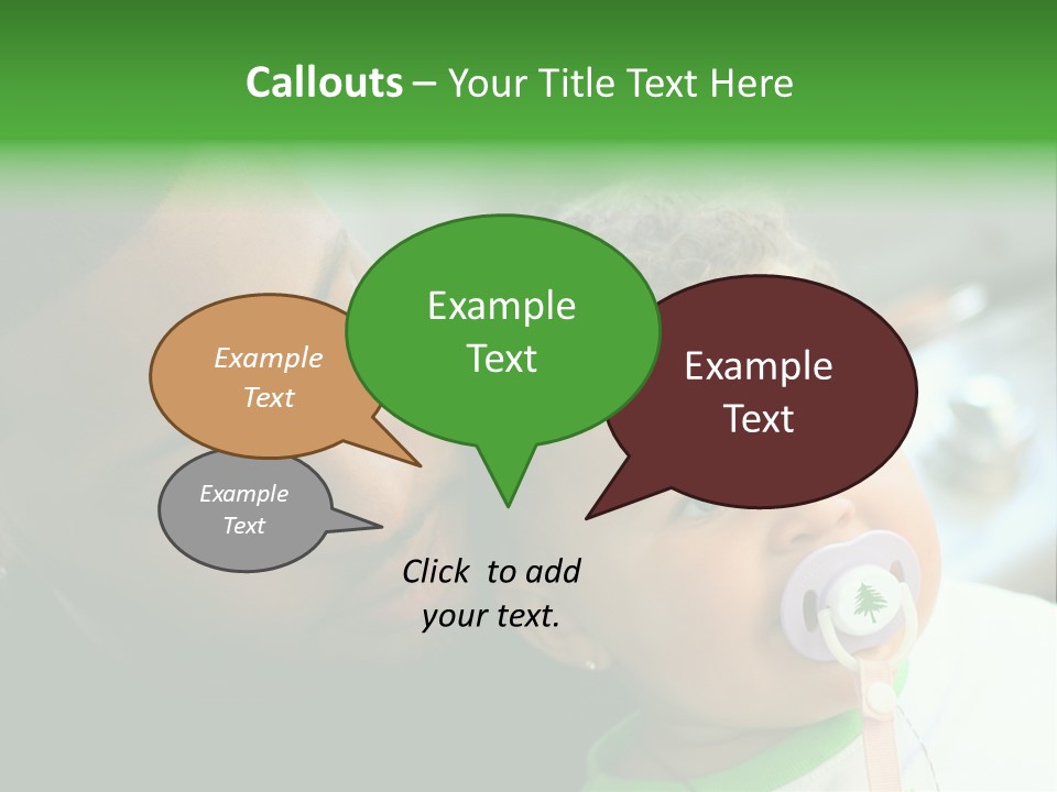 Daughter Stunning Love PowerPoint Template