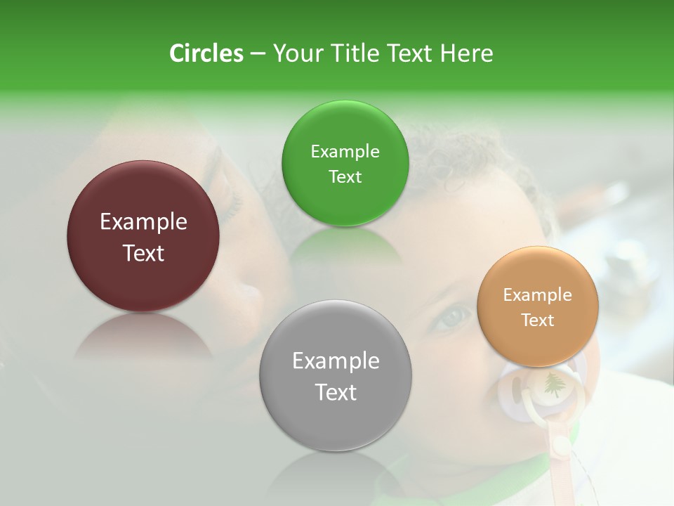 Daughter Stunning Love PowerPoint Template