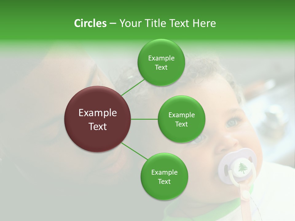 Daughter Stunning Love PowerPoint Template