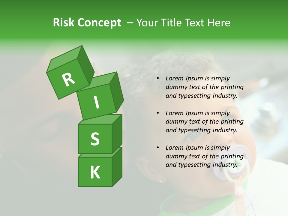 Daughter Stunning Love PowerPoint Template