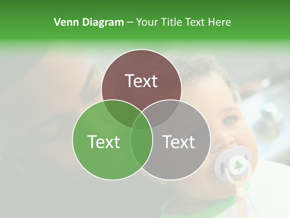 Daughter Stunning Love PowerPoint Template