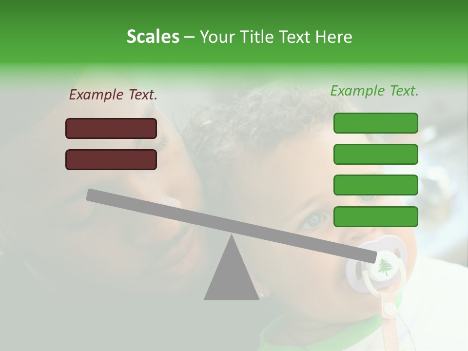 Daughter Stunning Love PowerPoint Template