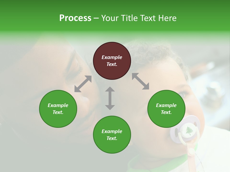 Daughter Stunning Love PowerPoint Template