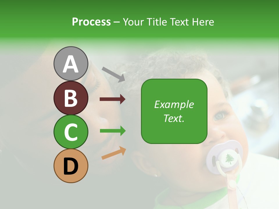 Daughter Stunning Love PowerPoint Template