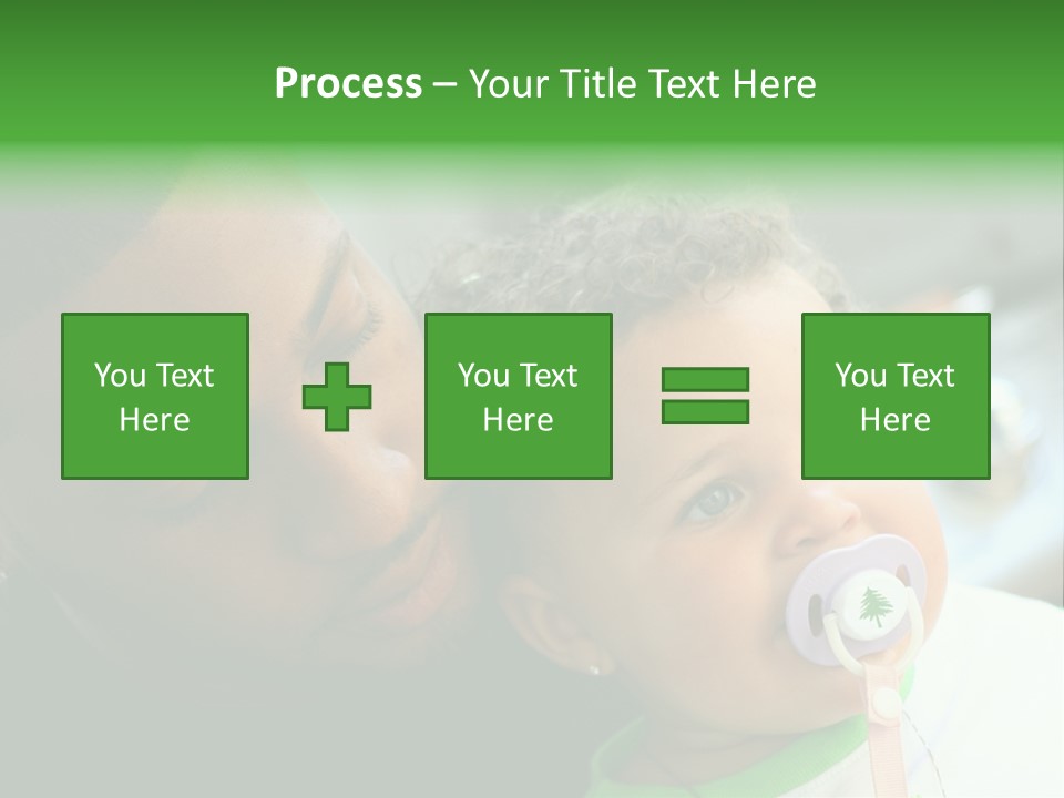 Daughter Stunning Love PowerPoint Template