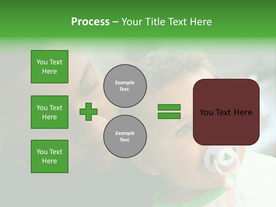 Daughter Stunning Love PowerPoint Template