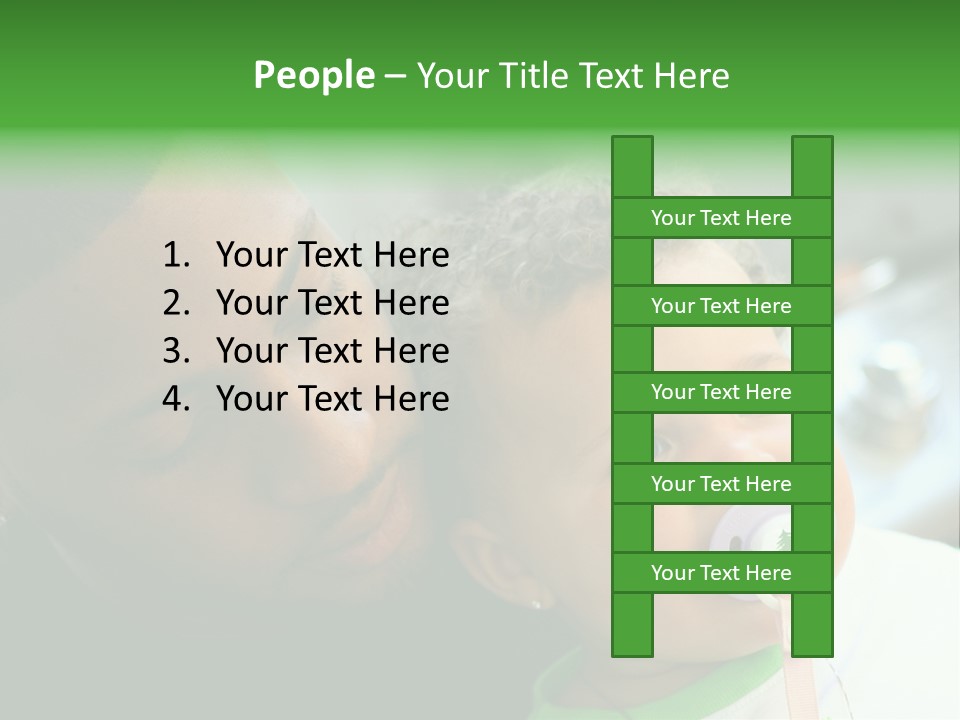 Daughter Stunning Love PowerPoint Template