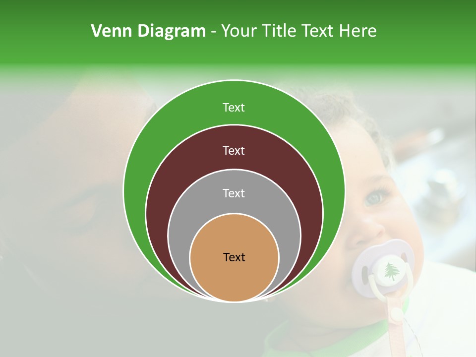 Daughter Stunning Love PowerPoint Template