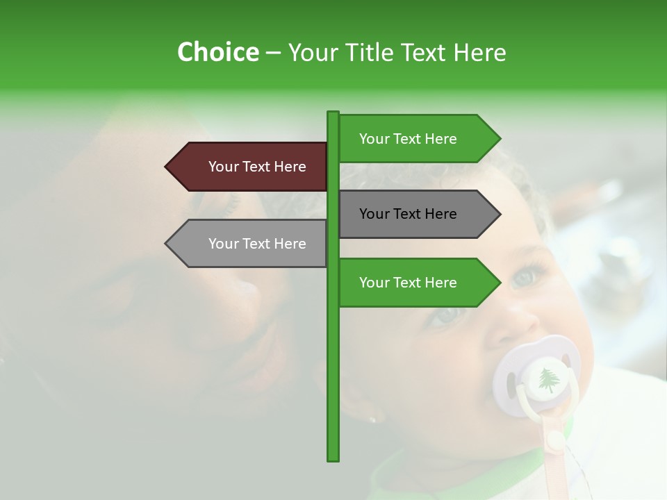 Daughter Stunning Love PowerPoint Template