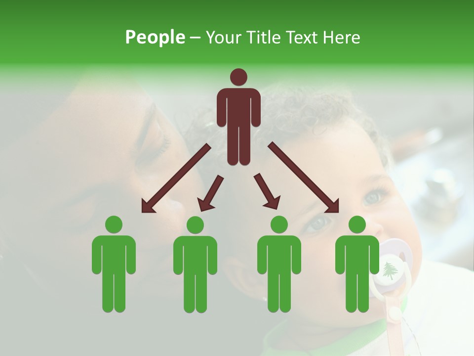 Daughter Stunning Love PowerPoint Template