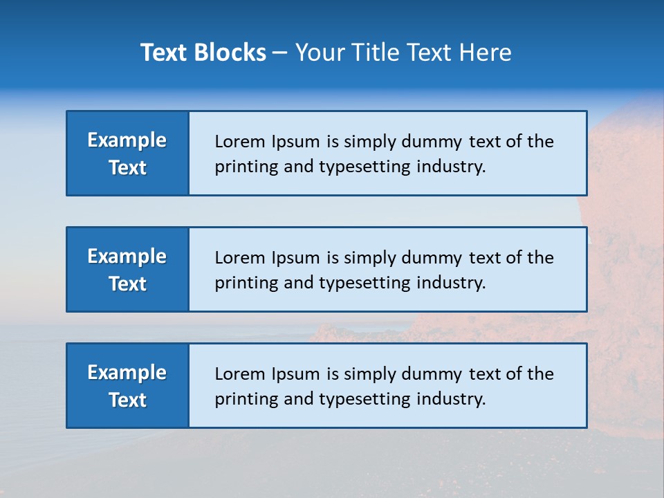 Wave Pink Water PowerPoint Template