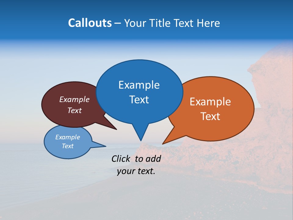 Wave Pink Water PowerPoint Template