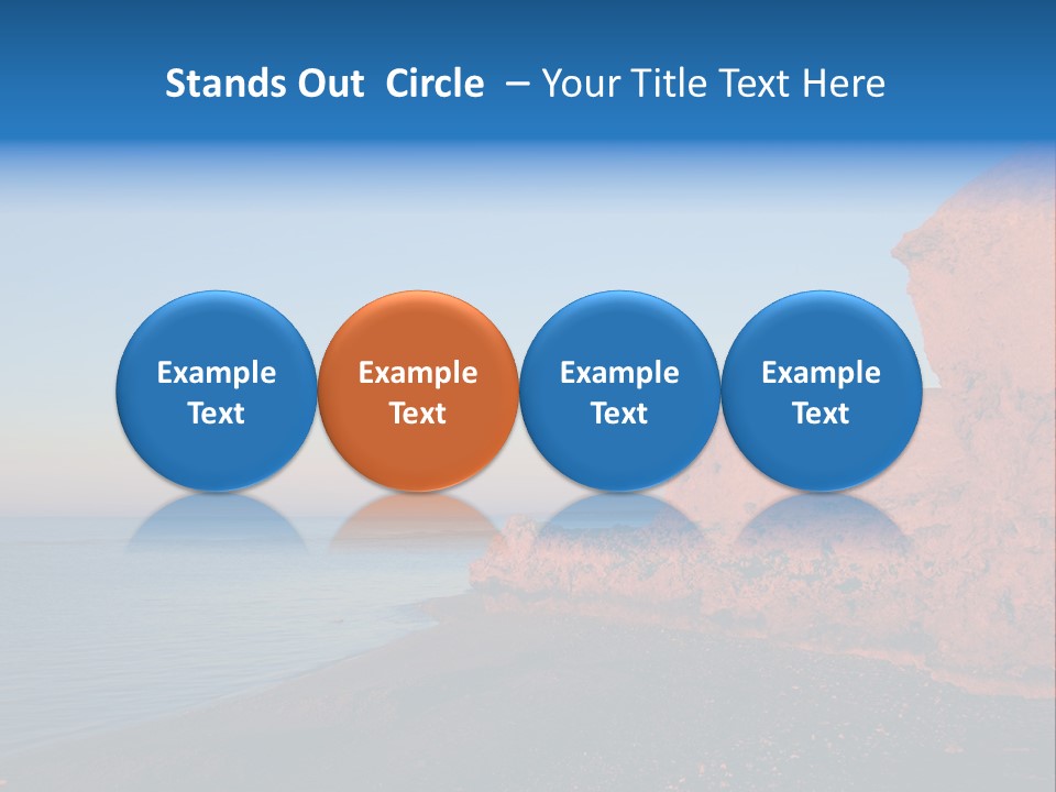 Wave Pink Water PowerPoint Template