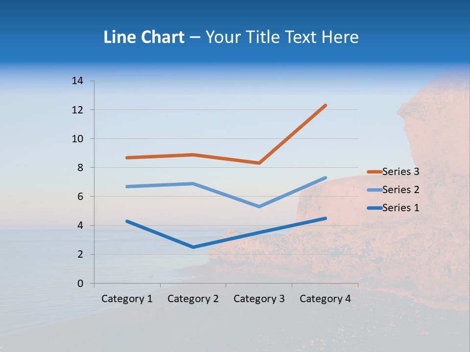 Wave Pink Water PowerPoint Template