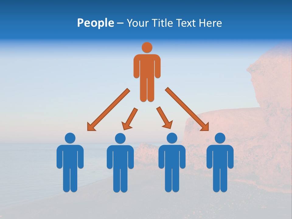 Wave Pink Water PowerPoint Template