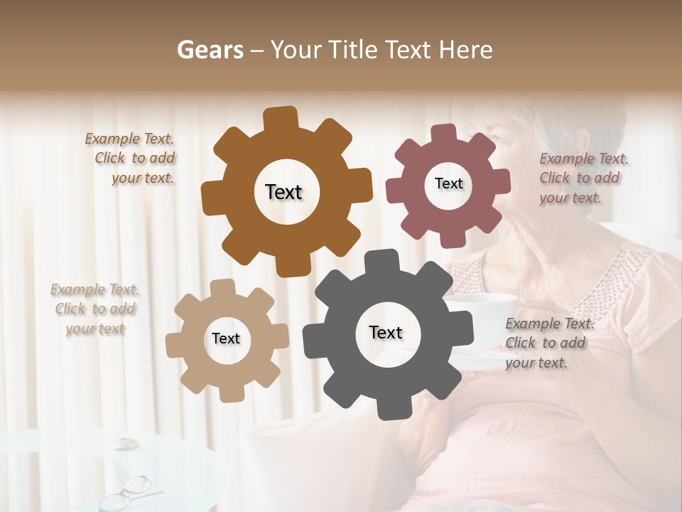 Rose Flower Cutting PowerPoint Template