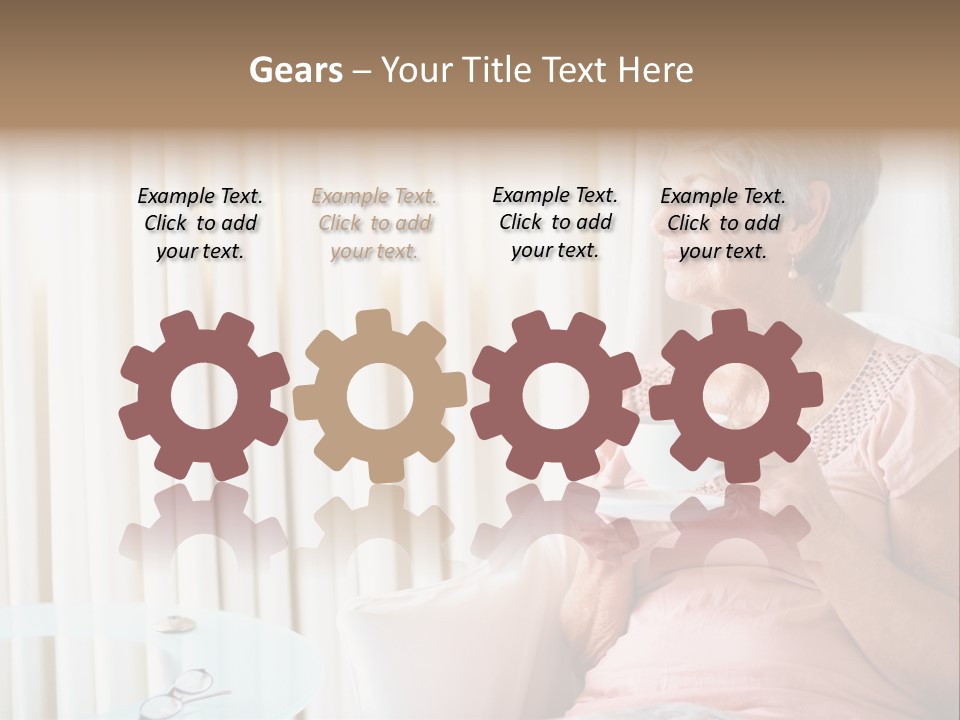 Rose Flower Cutting PowerPoint Template