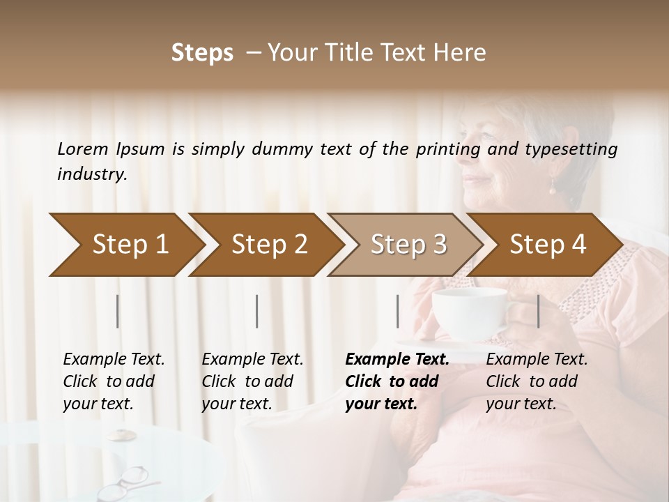 Rose Flower Cutting PowerPoint Template