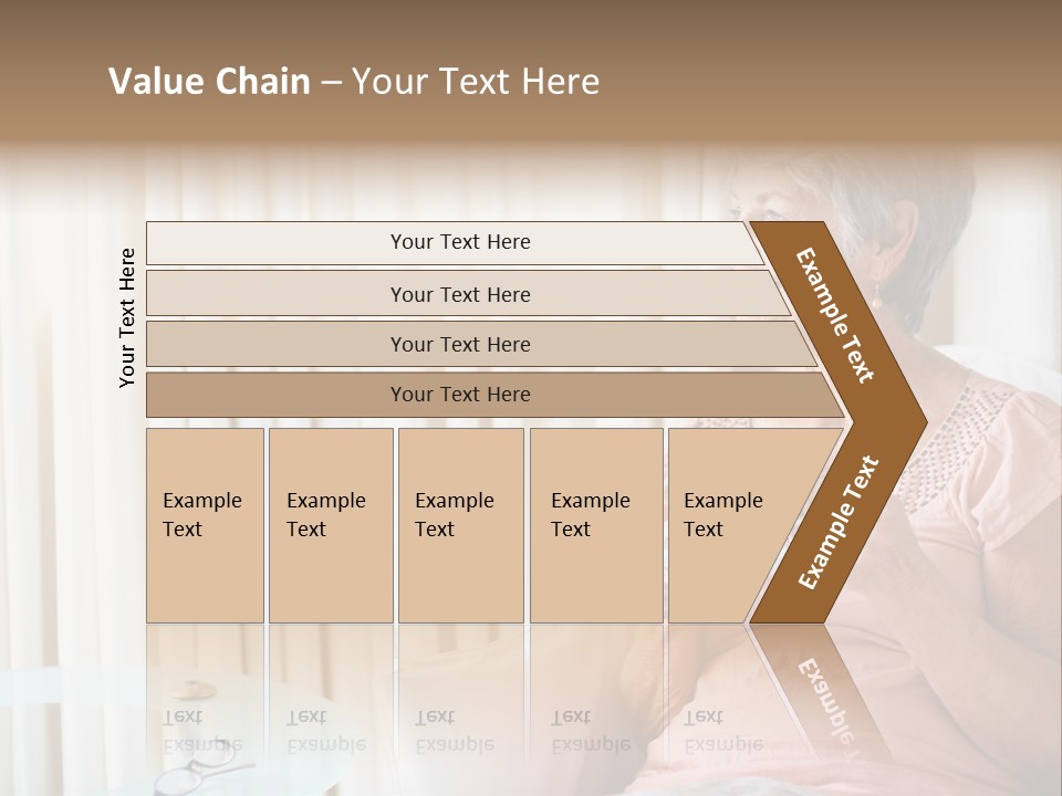 Rose Flower Cutting PowerPoint Template