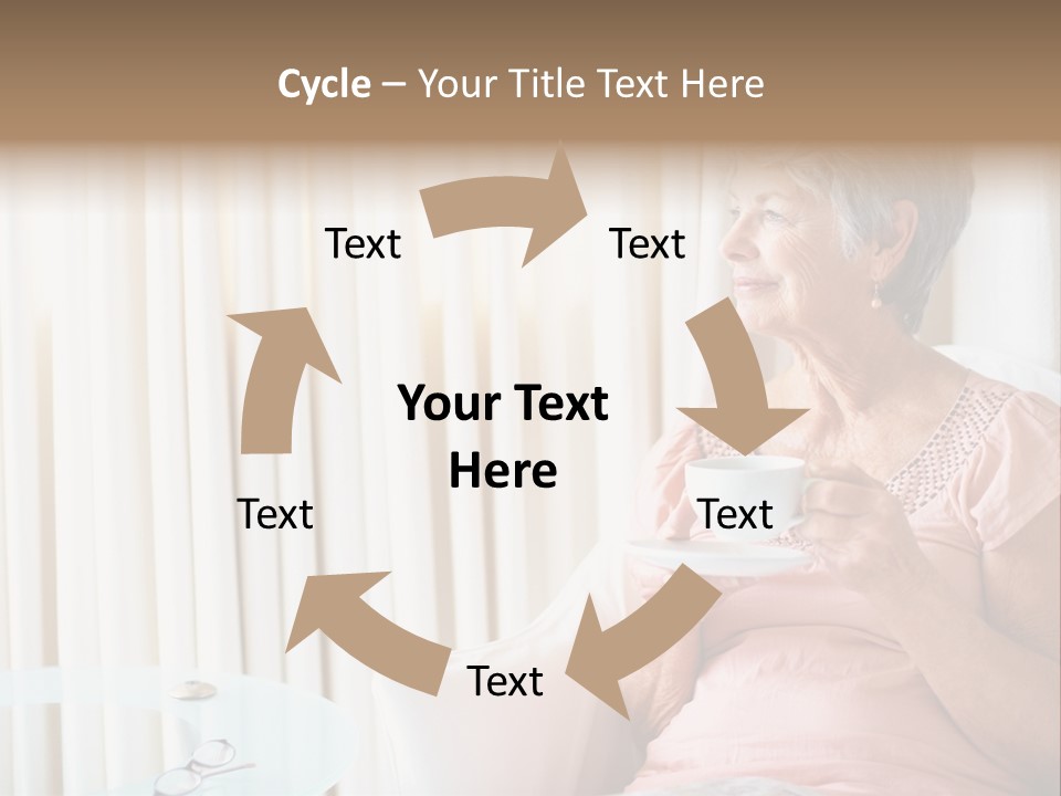 Rose Flower Cutting PowerPoint Template