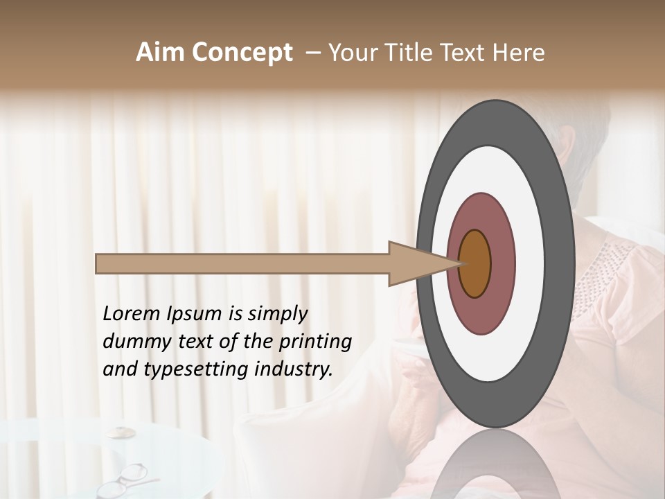 Rose Flower Cutting PowerPoint Template