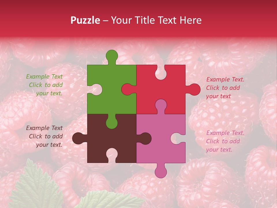 Fresh Food Dessert PowerPoint Template