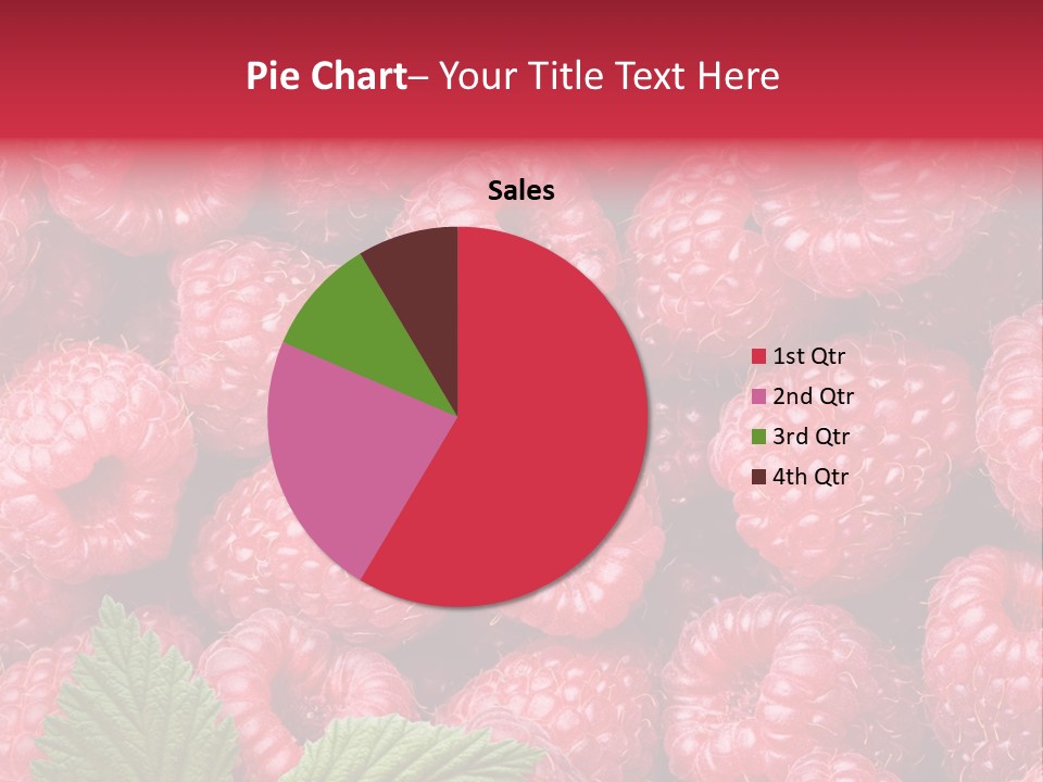 Fresh Food Dessert PowerPoint Template
