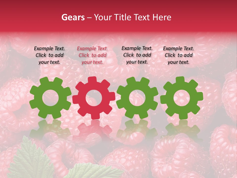 Fresh Food Dessert PowerPoint Template