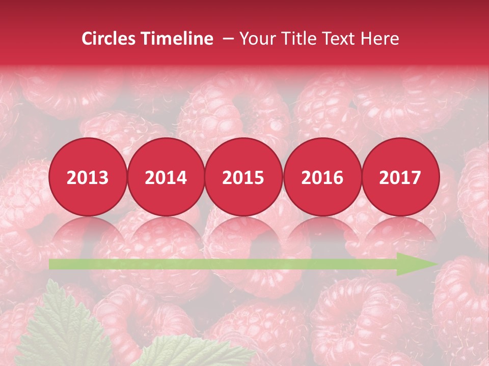Fresh Food Dessert PowerPoint Template
