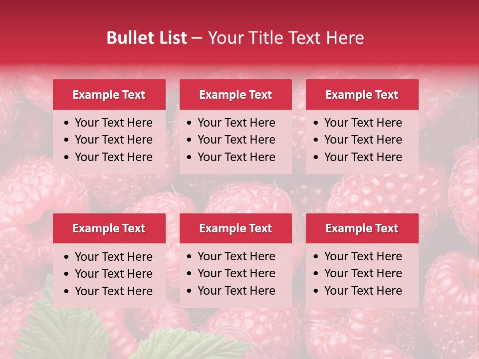 Fresh Food Dessert PowerPoint Template