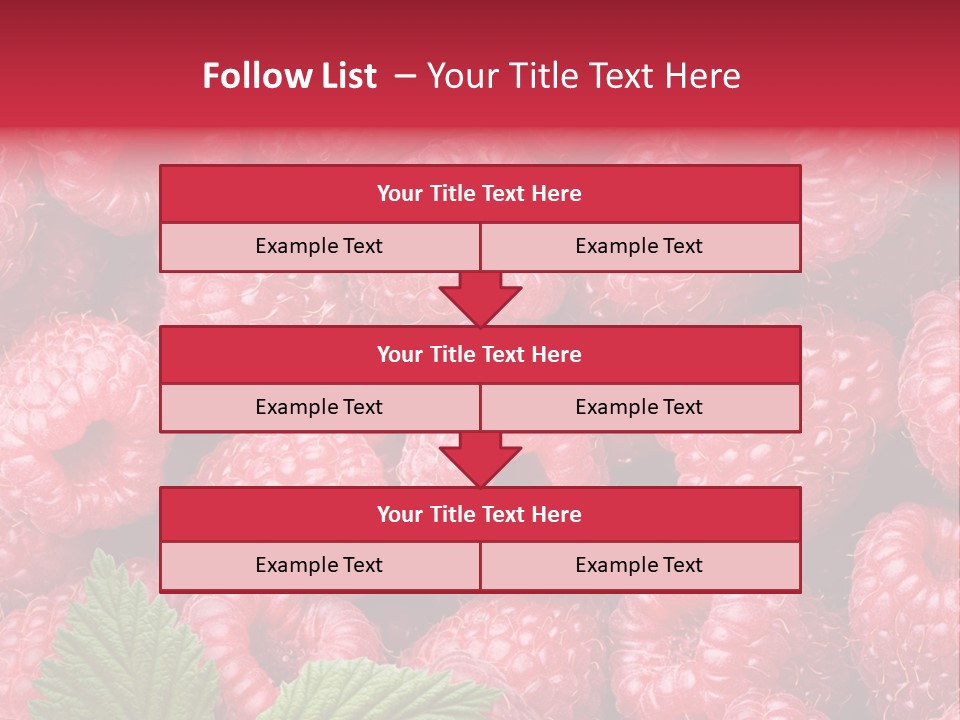 Fresh Food Dessert PowerPoint Template